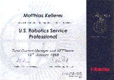 U.S. Robotics Service Professional